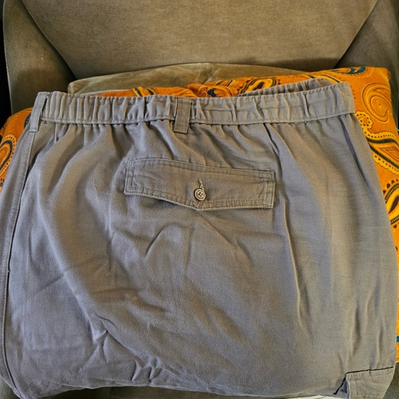 Men’s 8XL Tan Cargo Shorts with Elastic Waistband - Picture 1 of 5